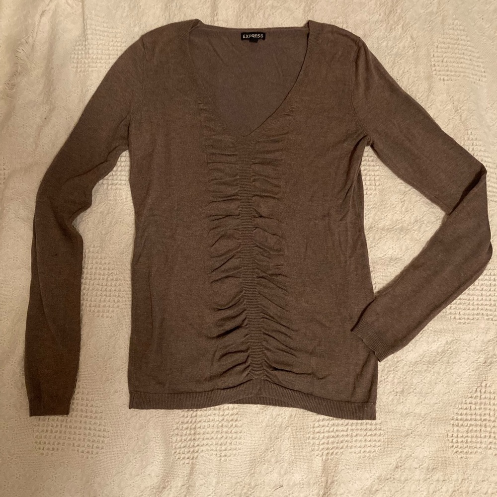 Express brown sweater Size S